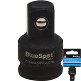 BlueSpot Impact Adaptor Socket Converter Reducer 3/8"  Female to 1/2" Male Drive